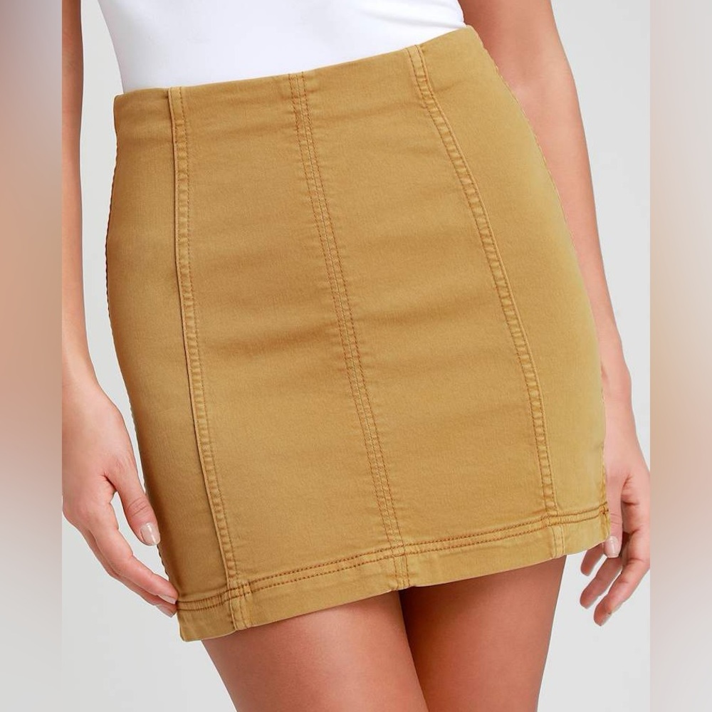 FREE PEOPLE Cotton Mini Skirt Women’s - Size 6